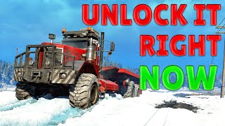 Unlock The Best Truck In Snowrunner In 30 Minutes [upl. by Olocin]