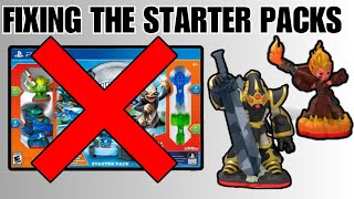 Fixing Every Starter Pack In Skylanders [upl. by Panaggio]