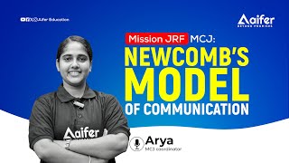 Newcombs Model of Communication  Mission JRF MCJ  UGC NETPhD  Aifer Education [upl. by Annam121]