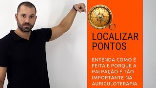 Localização de pontos na prática de Auriculoterapia [upl. by Arenahs]