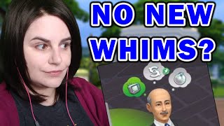 SIMS 4 GAVE UP ON WHIMS  Fix Them with This Mod [upl. by Cohl]