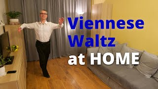 How to Dance Viennese Waltz at Home  Stay Safe and Learn Dancing [upl. by Riana]