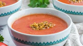 Instant Pot Panera Creamy Tomato Soup Copycat Recipe [upl. by Grosz99]