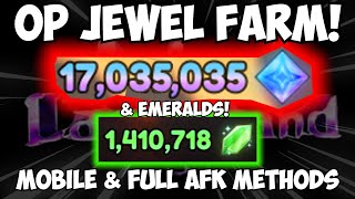 New Best Jewel amp Emerald Farm in Anime Last Stand BUSTED OP [upl. by Lleynod]