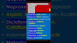 Feldene is a brand name for which of the following drugs [upl. by Aliel]