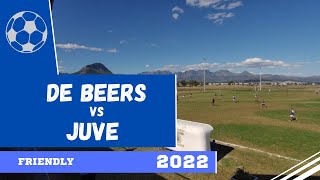 De Beers 1st v Juve  Friendly Match 2022 [upl. by Aihsekan167]