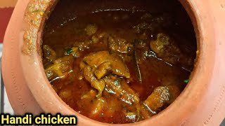 Handi Chicken Restaurant Style  How to make Handi Chicken Handi Chicken Curry Chef Ashok [upl. by Ahtibat]