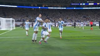 Lisandro Martinez Puts Argentina 10 Up Against Ecuador [upl. by Darraj286]