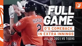 Os Comeback Twice in ExtraInnings to Walk it Off  Tigers at Orioles FULL Game [upl. by Aivilo69]