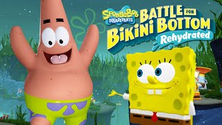 SpongeBob Battle for Bikini Bottom Rehydrated  100 Walkthrough Part 13 Kelp Forest [upl. by Orlena504]