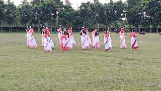 kathalguri Loyola School Football Playground Nagpuri Dance [upl. by Turpin]