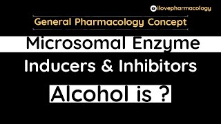 Microsomal Enzyme Inducers amp Inhibitors  What about Alcohol Intake  2nd MBBS Pharmacology Topic [upl. by Rozanna]