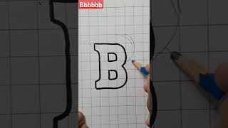 B b design images video 😍😔🤩🤩😍 graphicideas art drawing artandcraft [upl. by Ecyle537]