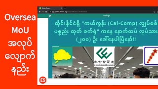 MoU ပြည်ပအလုပ်အကိုင် CV Form တင်နည်း  MoU ပြည်ပအလုပ်အကိုင် အေဂျင်စီ ရှာဖွေနည်း  Experience Sharing [upl. by Kcirtapnhoj3]