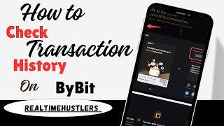 How To Check Transaction History On ByBit [upl. by Ardnaed]