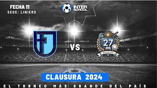 interschool LINIERS  NSTRA SEÑORA DE LA PAZ II VS ESCUELA 27  FECHA 11 [upl. by Suellen]