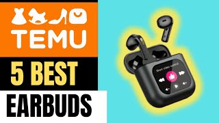 5 Best Earbuds On Temu Cheap Temu Earphones Review [upl. by Jaddan]