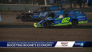 Super Nationals brings in thousands of race fans millions of dollars to Boone [upl. by Jena724]