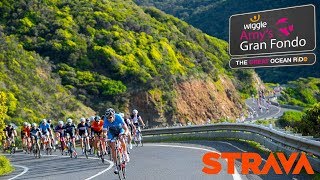 Strava Insights Wiggle Amys Gran Fondo 2017 [upl. by Moselle]