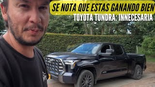 El Toyota que ningún colombiano necesita Tundra Descomunal e innecesaria Claro que quiero una [upl. by Slavin]