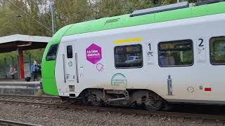 Gevelsberg Hbf SBahn aus Hagen fährt ein in Richtung Wuppertal [upl. by Clardy345]