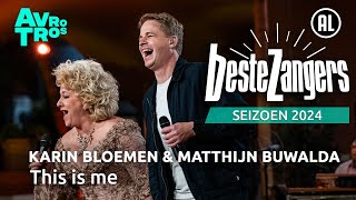 Karin Bloemen amp Matthijn Buwalda  This is me  Beste Zangers 2024 [upl. by Reddy]