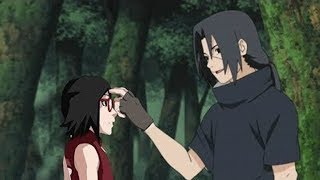 Sasuke let Sarada see her uncle Itachi for the first time [upl. by Einaffyt10]