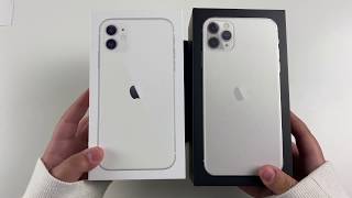 White iPhone 11 vs Silver iPhone 11 Pro Max Which Ones Better [upl. by Arimak525]