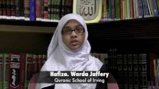 Quran RecitationHafiza Warda Jaffery [upl. by Hilel]