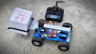 Upgrade DIY 4x4 Rc Car to Rc Car Robot Arm Simple [upl. by Cece62]