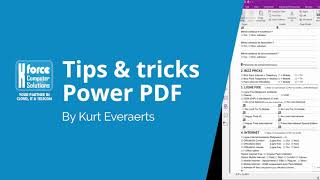 Tips amp Tricks for Kofax Power PDF [upl. by Rockie]