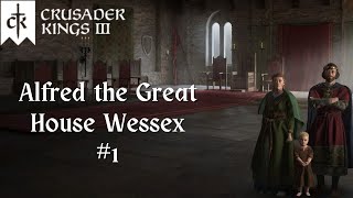 Crusader Kings 3  The Last Kingdom  Alfred the Great 1 [upl. by Novat381]