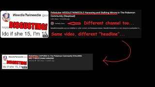 Verlisify Changes His WeedleTwineedle Pedo Story [upl. by Haldas]