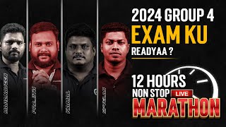 2024 Group 4 Exam ku Readyaa  12 Hours Non stop Live Marathon  Veranda Race TNPSC [upl. by Llenor]