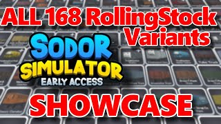 SHOWCASE  All 168 Rolling stock Variants in Sodor Simulator • Early Access [upl. by Nnylyram]