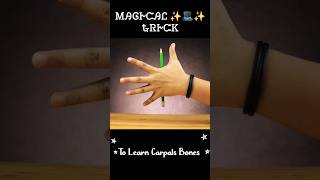 Carpal Bones  mnemonic  Anatomy orthopedics  shorts viral shortsvideo [upl. by Ahsenaj]