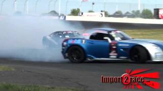 240sx vs Pontiac Solstice turbo Drifting  XDC [upl. by Hsakaa]