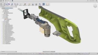 Fusion 360  Reciprocating Saw Demo [upl. by Rosecan]