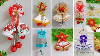 9 Economical Christmas Bells made with simple materials DIY Affordable Christmas craft idea🎄218 [upl. by Supmart]