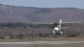 Tecnam P2004 Bravo landing in LECD [upl. by Colinson]