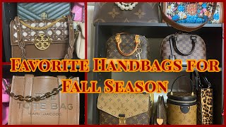 HANDBAGS FOR FALL  LOUIS VUITTON TORY BURCH TELFAR amp MORE THECOMPLETEDLOOK [upl. by Aitsirk843]