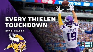 Every Adam Thielen Touchdown From The 2019 Season  Minnesota Vikings [upl. by Oigimer]