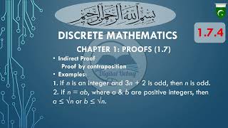 Proof by contraposition in discrete mathematics 17 اردو  हिंदी [upl. by Kelly]