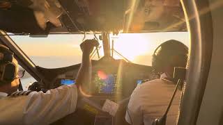 DHC6 landing at TVSM Mustique [upl. by Zelikow]