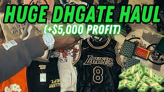 INSANE DHGATE BUDGET RESELLING HAUL [upl. by Ayanal787]