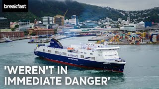 Power outage leaves Bluebridge ferry drifting in Cook Strait  TVNZ Breakfast [upl. by Eittol]