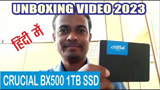 Crucial SSD Unboxing 2023 [upl. by Brittnee]