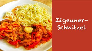 ZigeunerSchnitzel  PaprikaSchnitzel  Naturschnitzel mit feuriger PaprikaSauce  FIL FUX 22 [upl. by Asylem872]