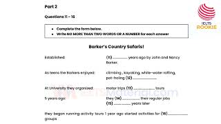 Actual Listening Test 5 FEB TO MARCH  CHEAPLES CAR HIRE  DATE CAR NEEDED  JOHN WILSON [upl. by Eresed]