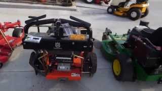 Used Husqvarna W3613  36quot Walk Behind Lawn Mower 13 hp Kawasaki SLE [upl. by Ingles]